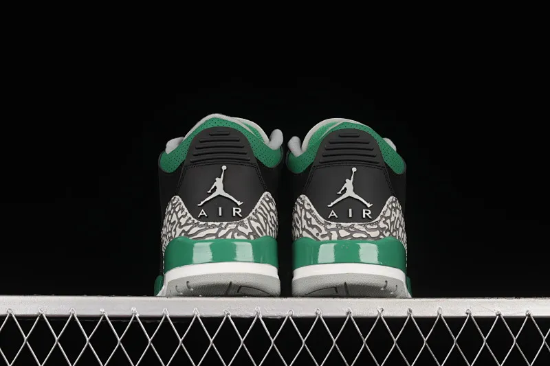 All categories Air Jordan Jordan series basketball shoes Air Jordan 3 foreign trade version Air Jordan 3 Retro "Racer Blue" AJ3 Joe 3 black and green CT8532-030